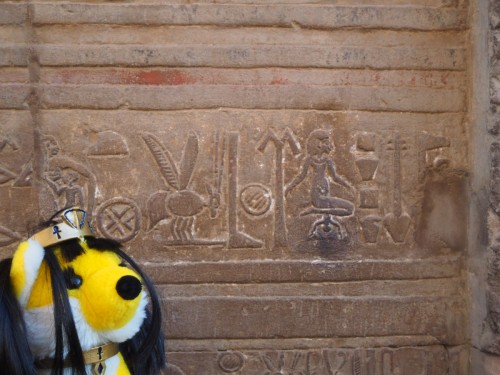 Die Geschichte meiner Geburt in Hieroglyphisch